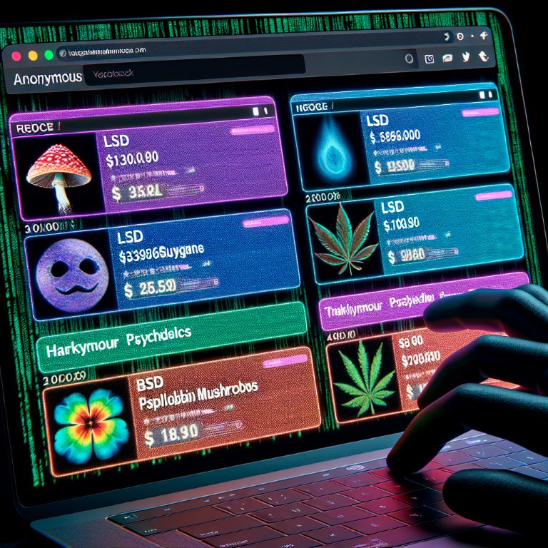 darknet drug links